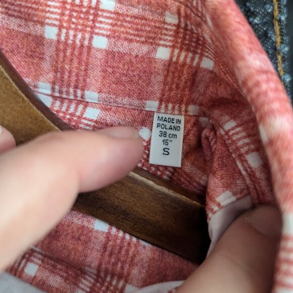 EMANUEL BERG - 4flex cotton check shirt - Sz S / 15 - Picture 7 of 9